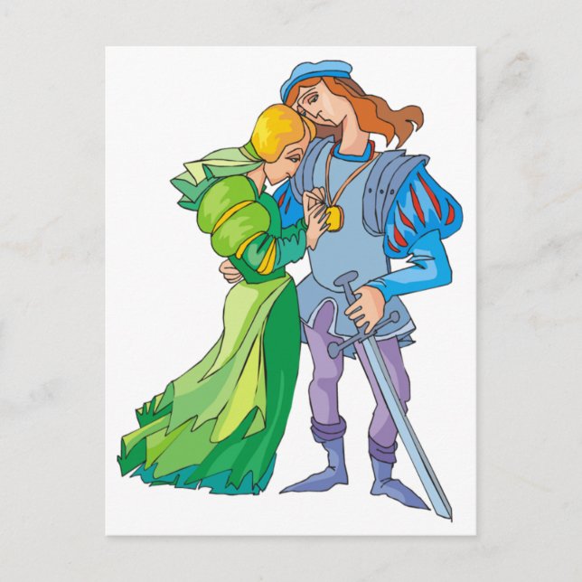 Carte Postale Fairytale Couple (Devant)