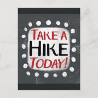 Carte postale : Faites une randonnée aujourd'hui