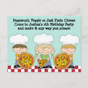 Carte Postale Faites votre propre Invitation de fête d'anniversa