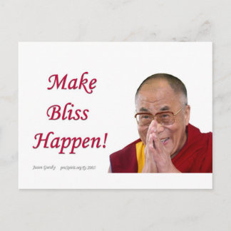 Carte Postale Faites-Vous Passer Des Bliss ! - Dalaï Lama