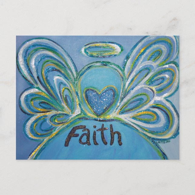 Carte postale Faith Angel (Devant)