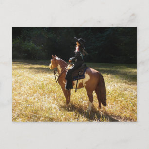 Carte postale Faith et Cowboy