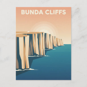 Carte Postale Falaises de Bunda Australie