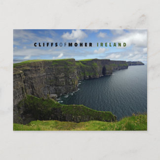 Carte Postale Falaises de Moher en Irlande