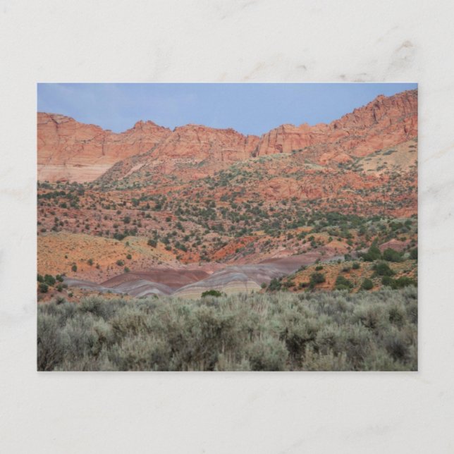 Carte Postale Falaises de Vermillion (Devant)