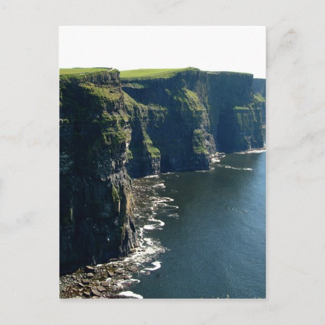 Carte Postale Falaises du comté de Moher Clare Irlande (Devant)