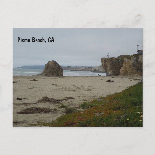 Carte Postale Falaises Le Long De La Plage De Pismo (Devant)