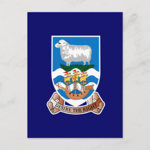 Carte Postale falkland