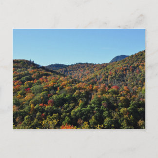 Carte Postale Fall Foliage le long de Blue Ridge Parkway, NC