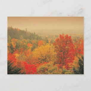 Carte Postale Fall landscape, New Hampshire, USA
