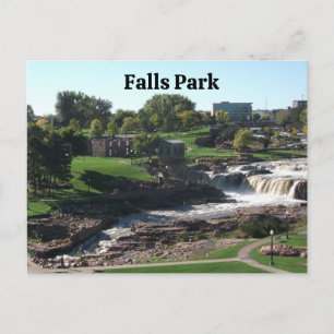 Carte Postale Falls Park, Sioux Falls, Dakota du Sud