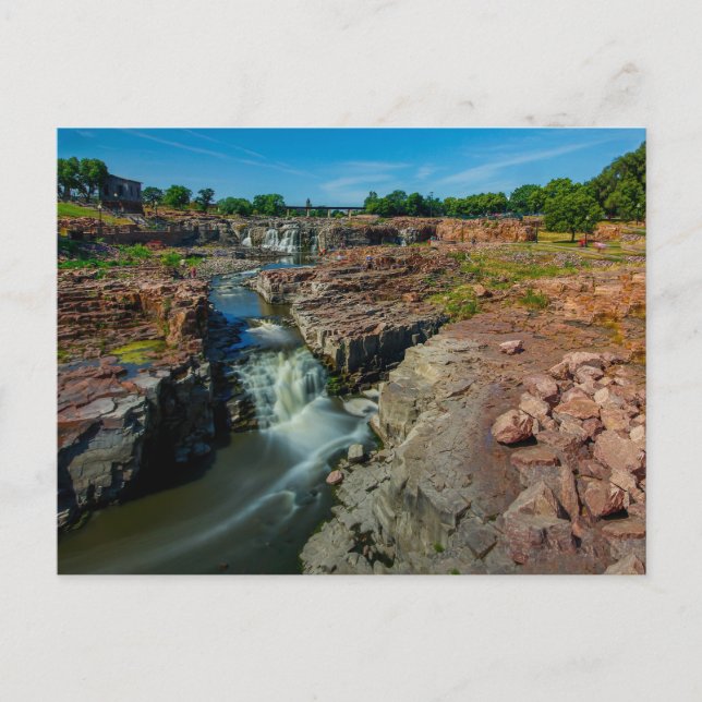 Carte Postale Falls Park, Sioux Falls, Dakota du Sud (Devant)