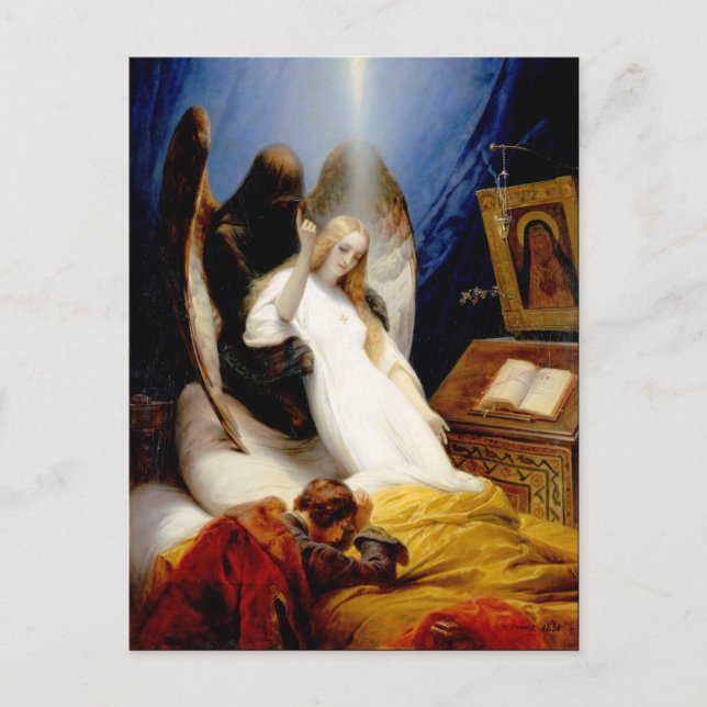 Carte Postale Fallu l'ange de la mort (Devant)