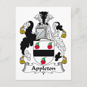 Carte Postale Famille Appleton Crest
