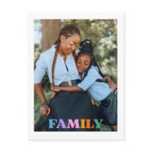 Famille de typographie photo moderne simple