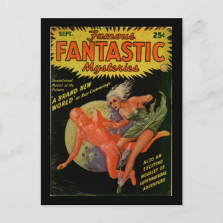 Carte Postale Famille fantastique1Pulp Art