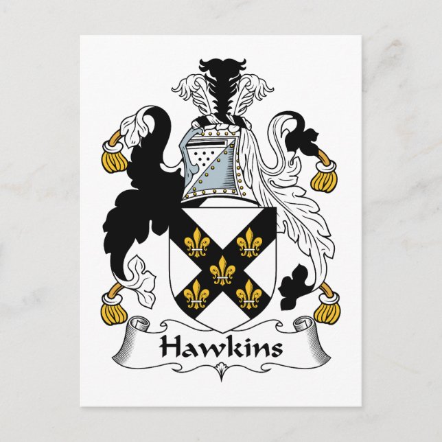 Carte Postale Famille Hawkins (Devant)