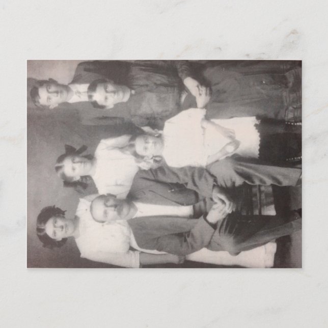 CARTE POSTALE FAMILLE OTTO ET ANNA FABIANKE (Devant)