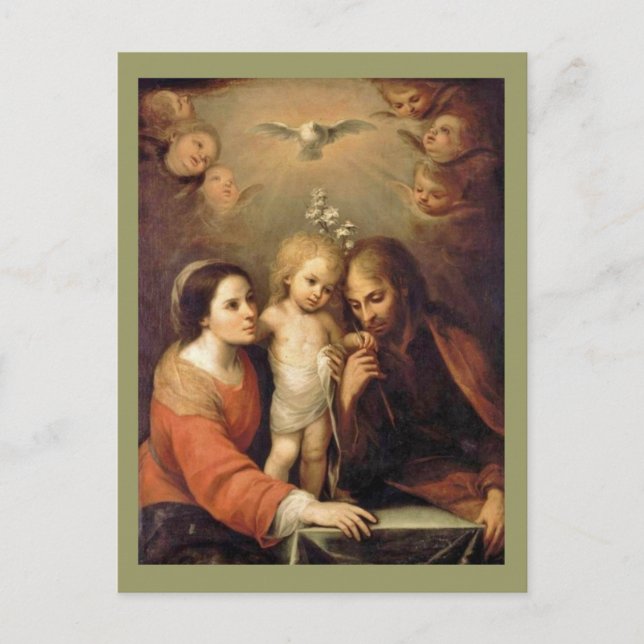 Carte Postale Famille Sacrada (Devant)