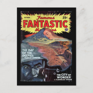 Carte Postale Famous Fantastic Mysteries v09 n01 (1947-10.Popula