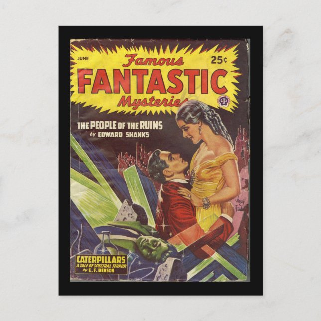Carte Postale Famousfantastique06_Pulp Art (Devant)