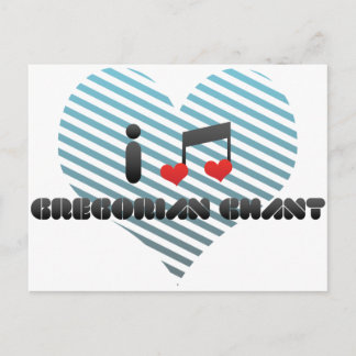 Carte Postale fan de Gregorian Chant