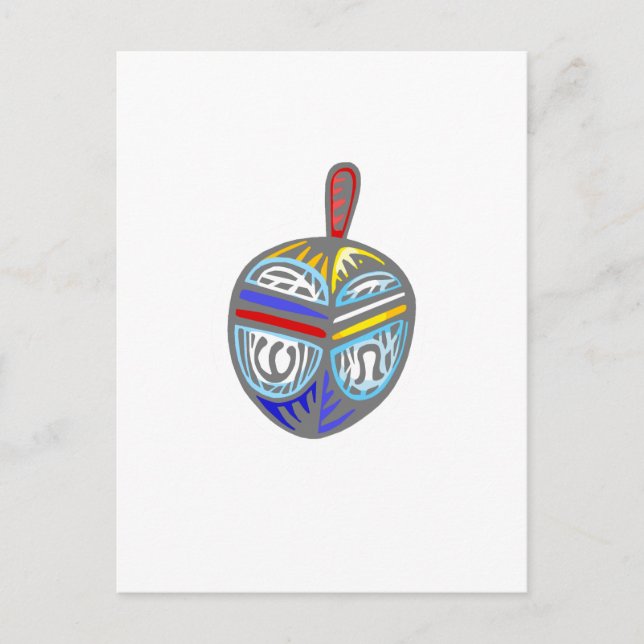 Carte Postale Fancy Dreidel (Devant)
