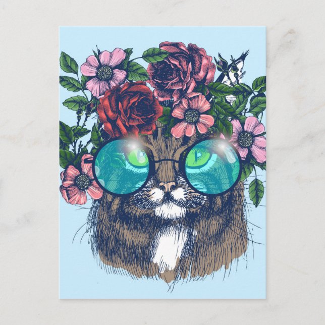 Carte Postale Fancy Maine Coon (Devant)