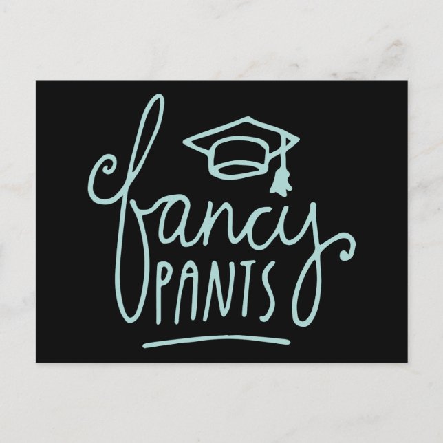 Carte Postale Fancy Pants Funny Grad (Devant)