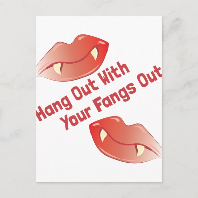 Carte Postale Fangs (Devant)