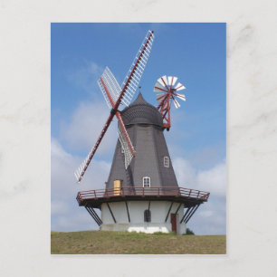 Carte Postale Fanoe Windmill Danemark