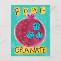 Carte postale fantaisie Grenade