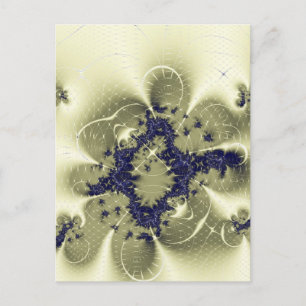 Carte Postale Fantaisie verte