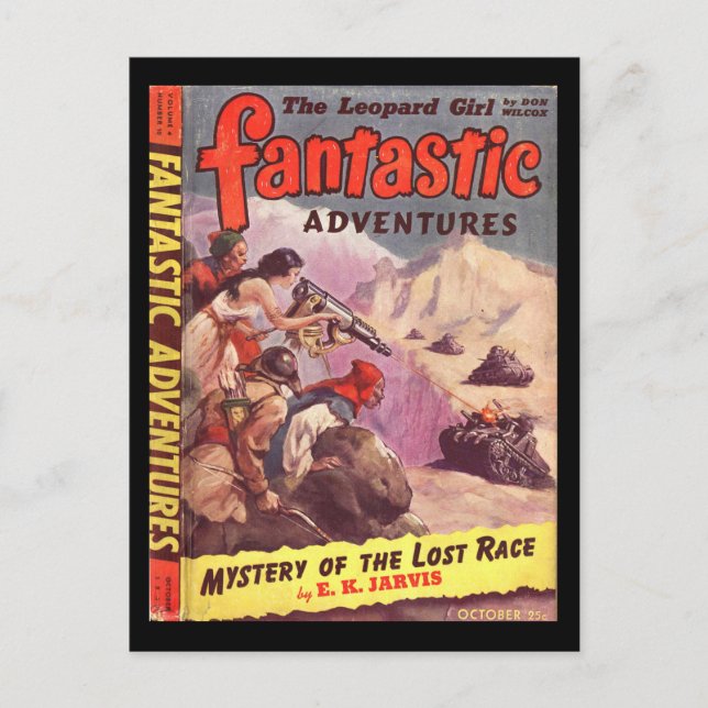 Carte Postale Fantastic Adventures v04 n10 (1942-10.Ziff-Davis)_ (Devant)