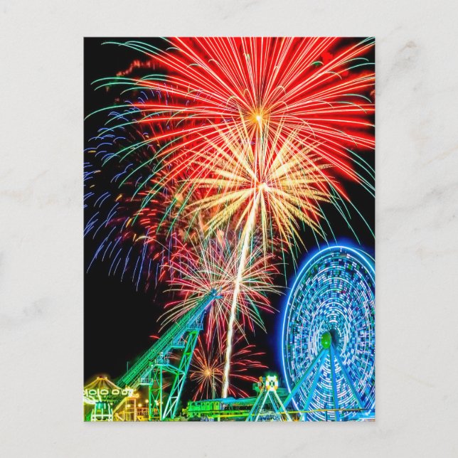 Carte postale Fantastique Fireworks (Devant)
