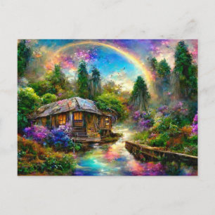 Carte Postale Fantasy Cottage