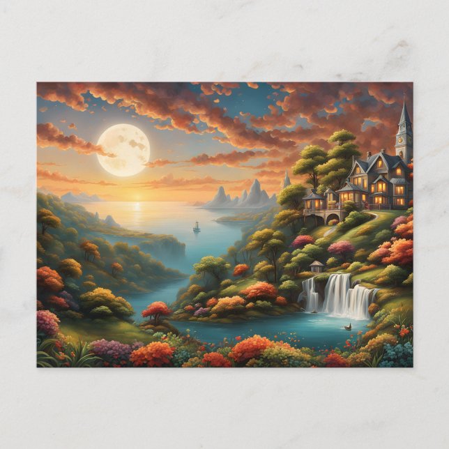 Carte Postale Fantasy Landscape (Devant)