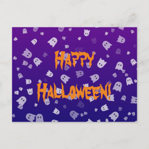 Carte Postale Fantômes d'Halloween