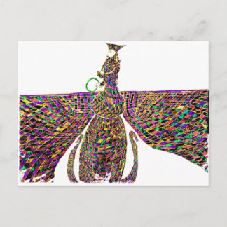 Carte Postale Faravir psychédélique