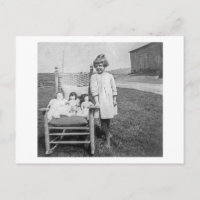 Farm Girl et ses amis poupées Vintage