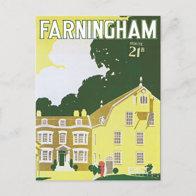 Carte Postale Farningham (Devant)