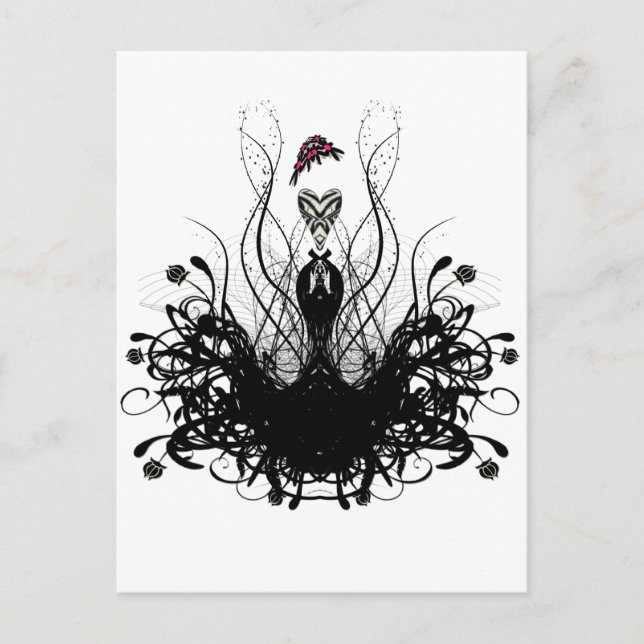 Carte Postale Fashion Diva (Devant)