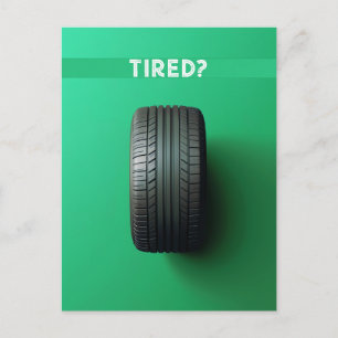 Carte Postale Fatigué