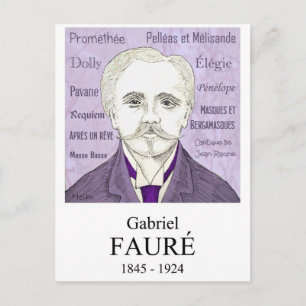 Carte Postale Fauré