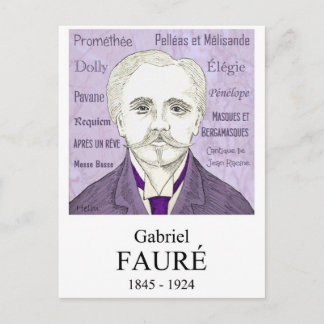 Carte Postale Fauré