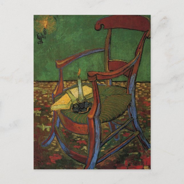 Carte Postale Fauteuil de Paul Gauguin par Vincent van Gogh (Devant)