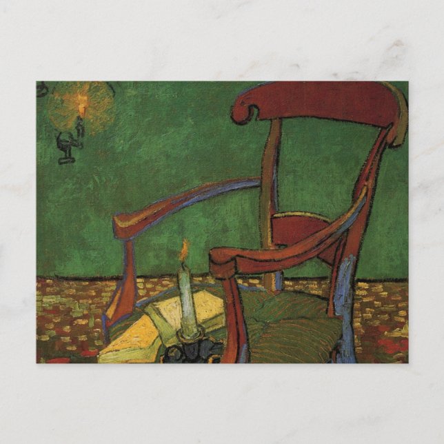 Carte Postale Fauteuil de Paul Gauguin par Vincent van Gogh (Devant)