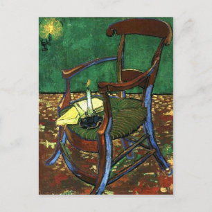 Carte Postale Fauteuil de Paul Guaguin par Vincent van Gogh