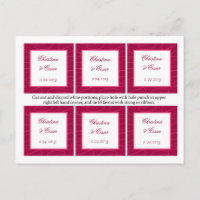 Favoriser les étiquettes Boucles rose framboise/Bo
