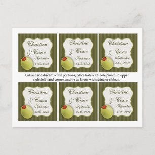 Carte Postale Favoriser Tags Martini Olives Vert Grandes Trappes